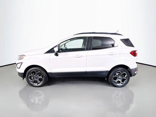 White Platinum Tri-Coat Metallic 2018 Ford EcoSport SES