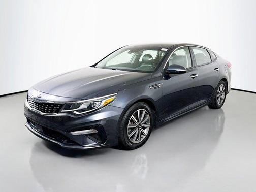 Gray 2019 Kia Optima EX