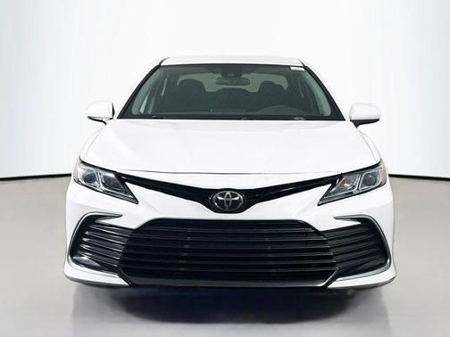 Super White 2021 Toyota Camry LE