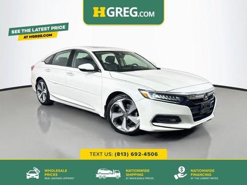 Platinum White Pearl 2020 Honda Accord Touring 2.0T