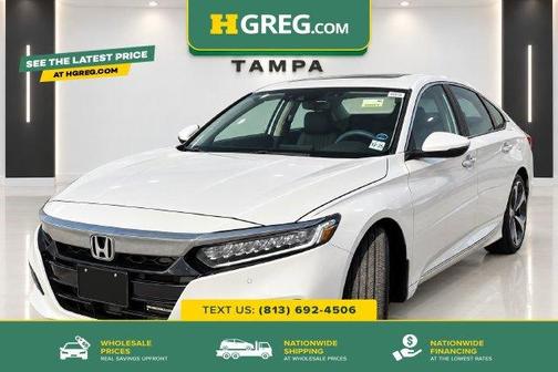 Platinum White Pearl 2020 Honda Accord Touring 2.0T