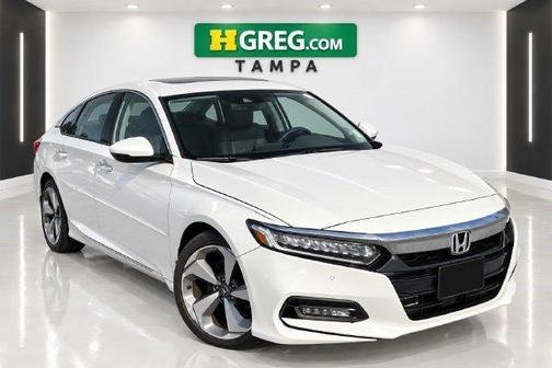 Platinum White Pearl 2020 Honda Accord Touring 2.0T