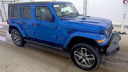 Hydro Blue Pearlcoat 2024 Jeep Wrangler 4xe Sport