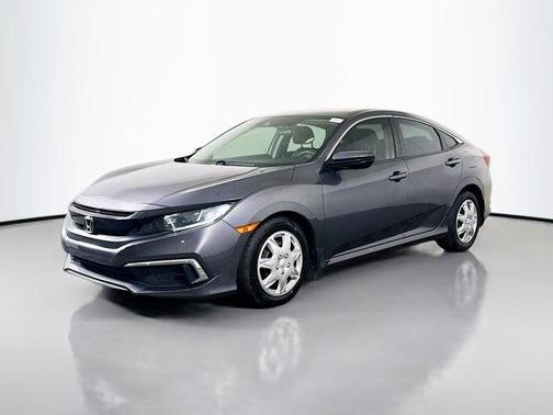 Modern Steel Metallic 2020 Honda Civic LX