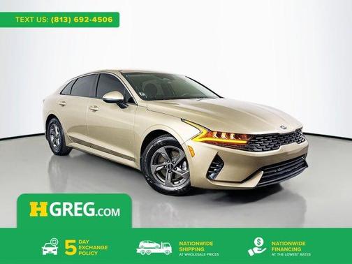 Crystal Beige 2021 Kia K5 LXS