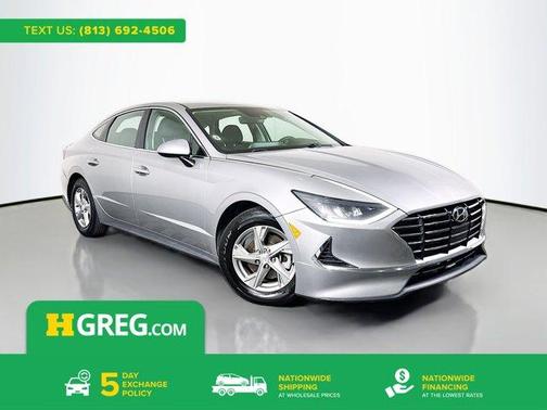 Shimmering Silver Pearl 2021 Hyundai SONATA SE