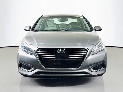 Metropolis Gray 2017 Hyundai Sonata Plug-In Hybrid Base