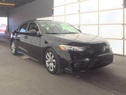 Crystal Black Pearl 2022 Honda Civic LX