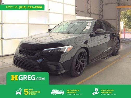 Crystal Black Pearl 2022 Honda Civic Sport