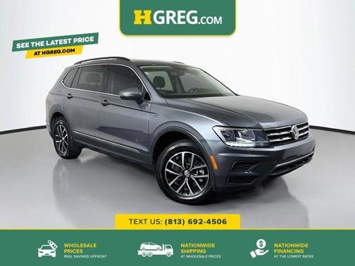 Platinum Gray Metallic 2021 Volkswagen Tiguan 2.0T SE