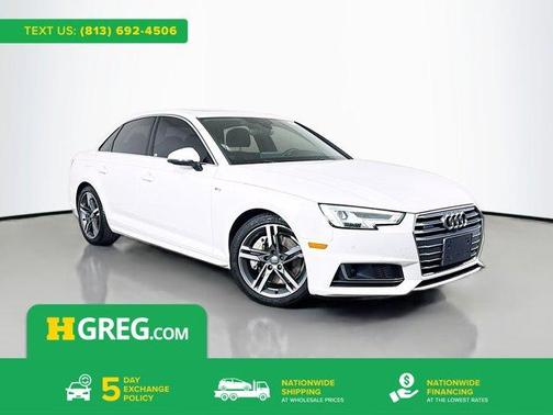 Ibis White 2018 Audi A4 2.0T Prestige