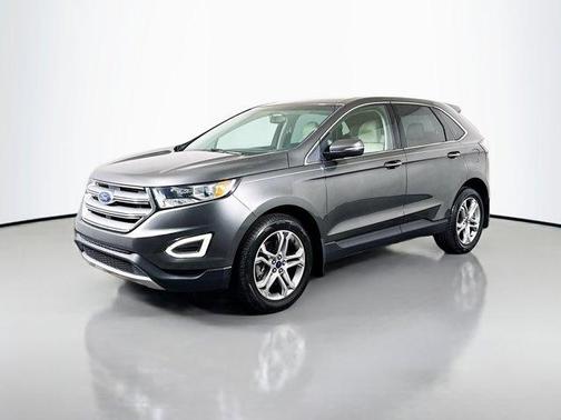 Magnetic Metallic 2017 Ford Edge Titanium