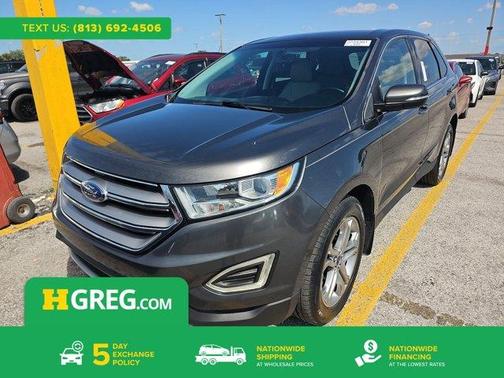Magnetic Metallic 2017 Ford Edge Titanium