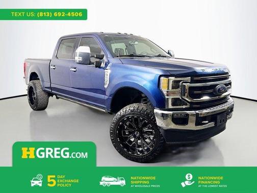 Blue Jeans Metallic 2020 Ford F-250 King Ranch