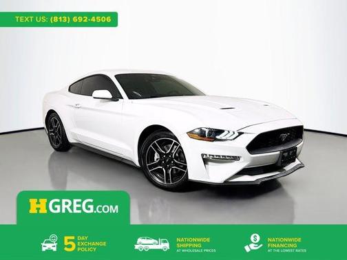 Oxford White 2022 Ford Mustang EcoBoost Premium