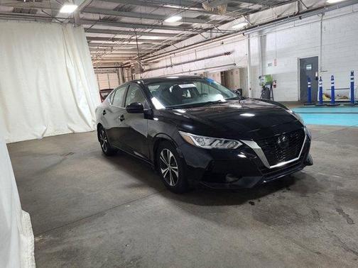 Black 2022 Nissan Sentra SV