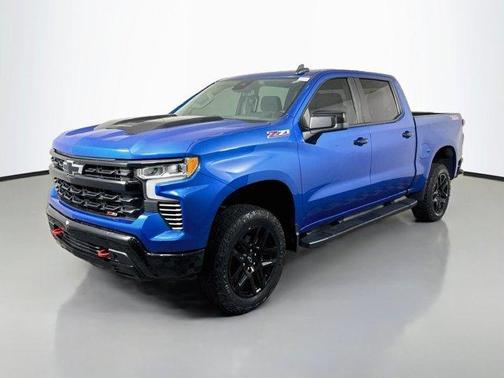 Glacier Blue Metallic 2022 Chevrolet Silverado 1500 LT Trail Boss