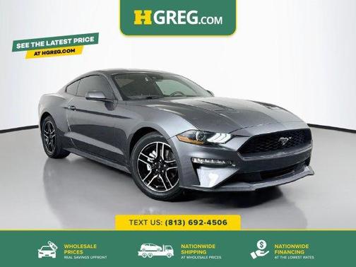 Carbonized Gray Metallic 2022 Ford Mustang EcoBoost