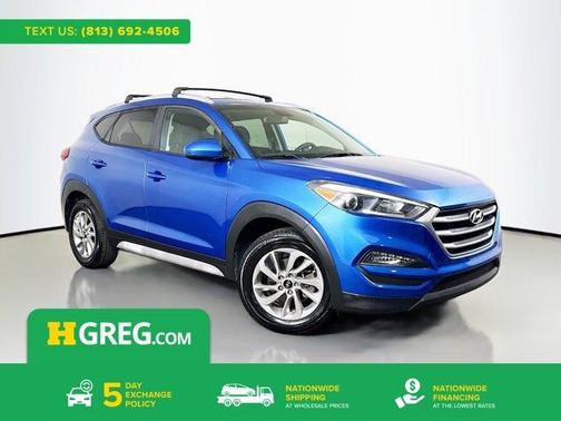 Caribbean Blue 2018 Hyundai TUCSON SEL