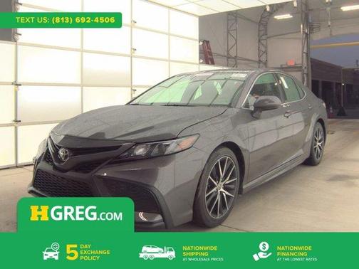 Predawn Gray Mica 2021 Toyota Camry SE