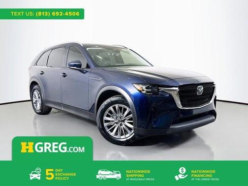 Deep Crystal Blue Mica 2024 Mazda CX-90 3.3 Turbo Preferred