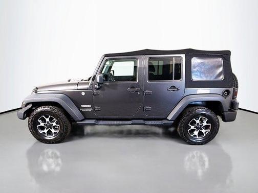 Granite Crystal Clearcoat Metallic 2017 Jeep Wrangler Unlimited Sport