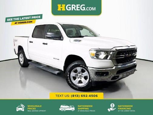 Bright White Clearcoat 2023 RAM 1500 Big Horn