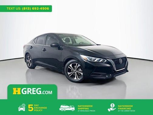 Black 2021 Nissan Sentra SV