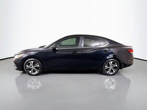 Black 2021 Nissan Sentra SV