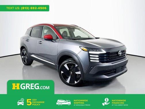 2t Gun Red Roof 2025 Nissan Kicks SR