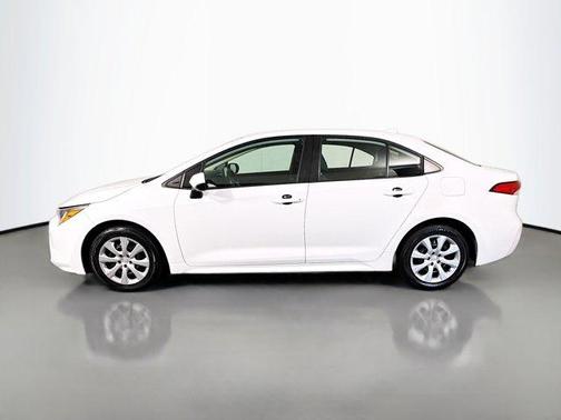 White 2022 Toyota Corolla LE