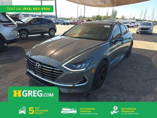 Hampton Gray 2020 Hyundai SONATA SE