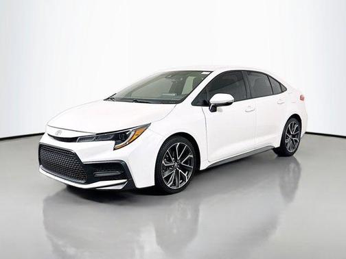 Super White 2021 Toyota Corolla SE
