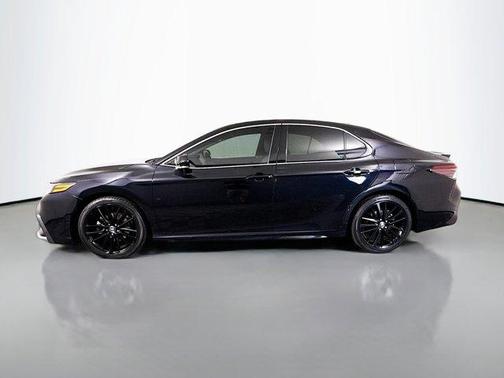 Midnight Black Metallic 2021 Toyota Camry XSE