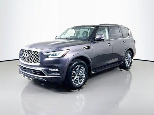 Anthracite Gray 2024 INFINITI QX80 Luxe