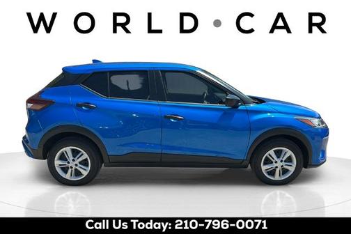 Electric Blue Metallic 2025 Nissan Kicks Play S