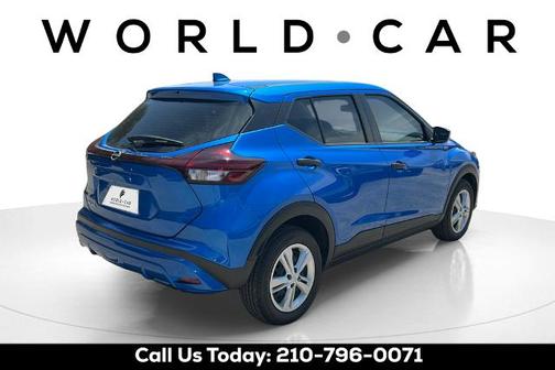 Electric Blue Metallic 2025 Nissan Kicks Play S