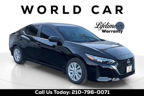 Black 2025 Nissan Sentra S