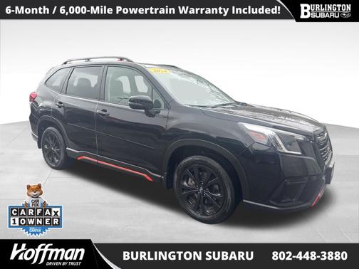 Crystal Black Silica 2024 Subaru Forester Sport