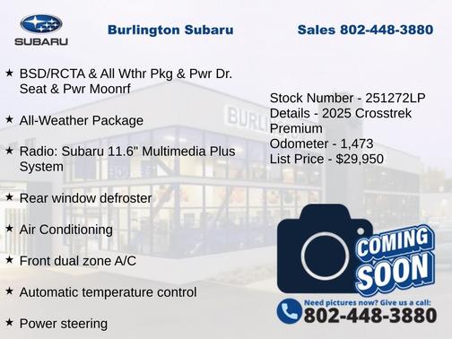 2025 Subaru Crosstrek Premium