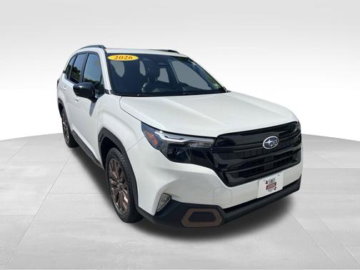 Crystal White Pearl 2026 Subaru Forester Sport