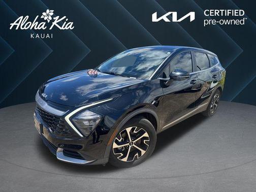Ebony Black 2023 Kia Sportage EX