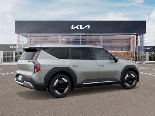 Ivory Silver 2026 Kia EV9 Light Long Range