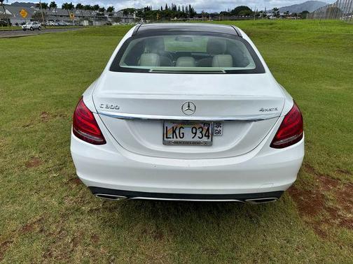 White 2016 Mercedes-Benz C-Class C 300 4MATIC