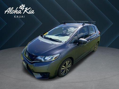 Modern Steel Metallic 2015 Honda Fit EX