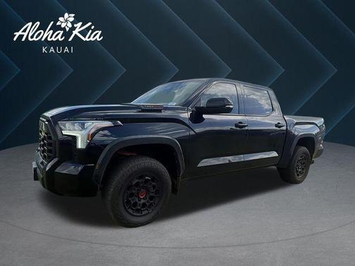 Midnight Black Metallic 2024 Toyota Tundra Hybrid TRD Pro