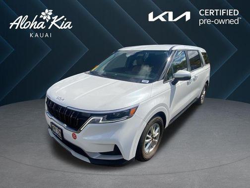 Snow White Pearl 2024 Kia Carnival LX