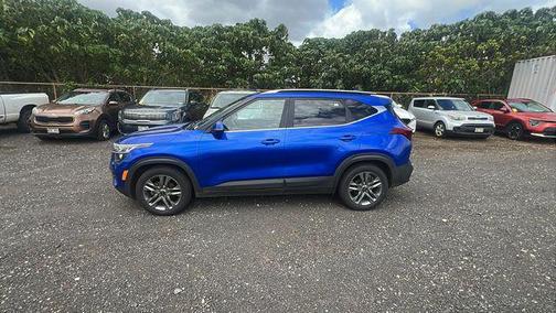 Neptune Blue 2022 Kia Seltos S