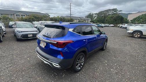 Neptune Blue 2022 Kia Seltos S