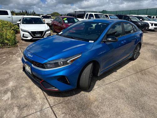 Sporty Blue 2023 Kia Forte GT-Line